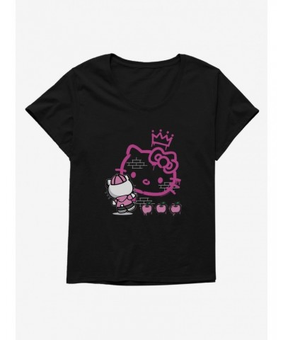 Hello Kitty Apples Girls T-Shirt Plus Size $10.17 T-Shirts