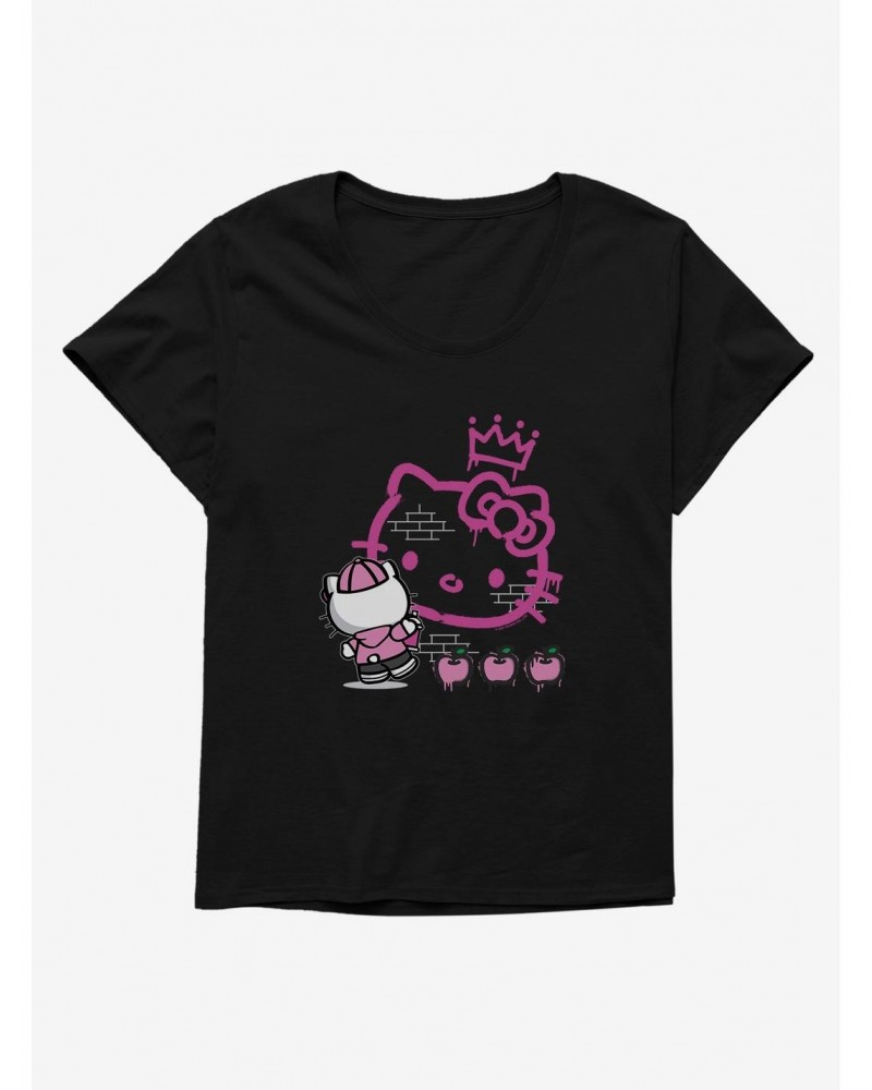 Hello Kitty Apples Girls T-Shirt Plus Size $10.17 T-Shirts