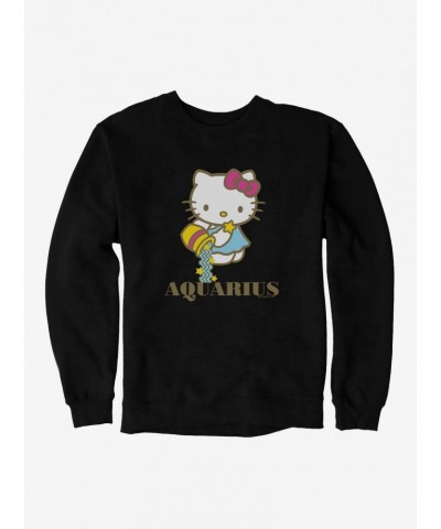 Hello Kitty Star Sign Aquarius Sweatshirt $11.81 Sweatshirts