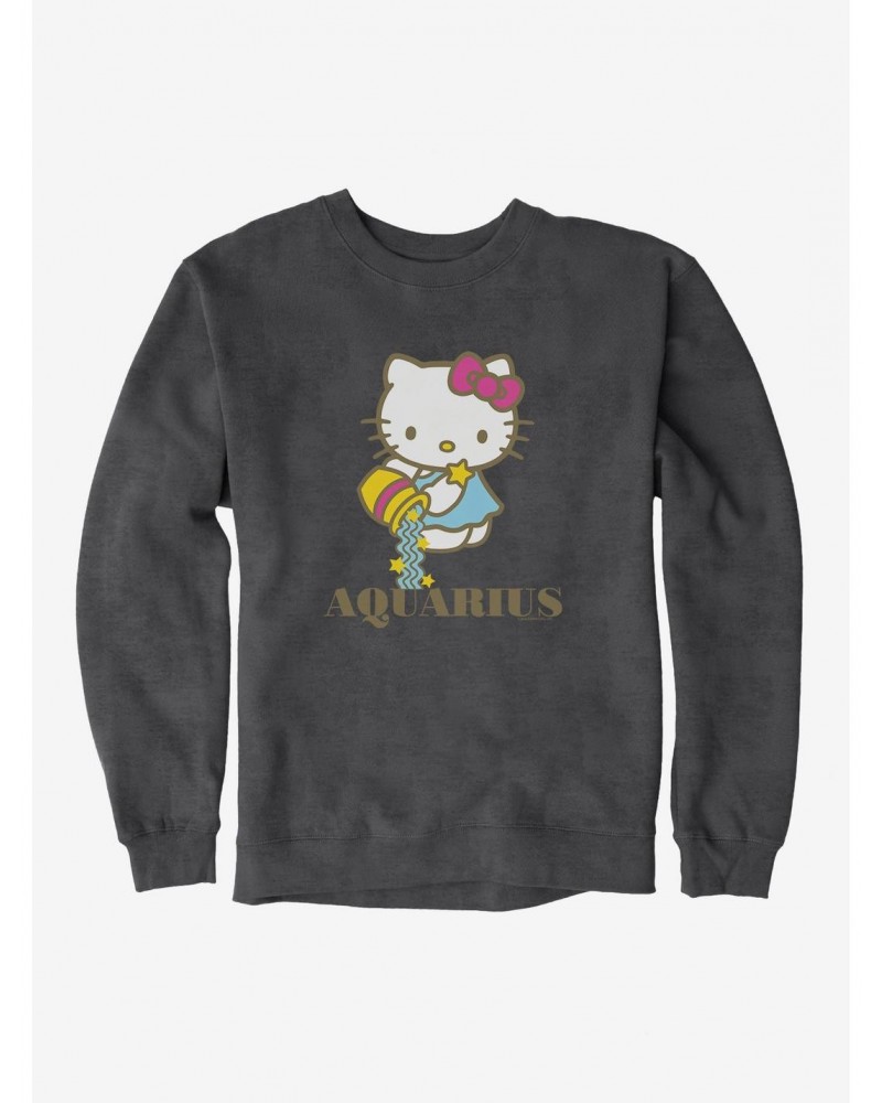 Hello Kitty Star Sign Aquarius Sweatshirt $11.81 Sweatshirts