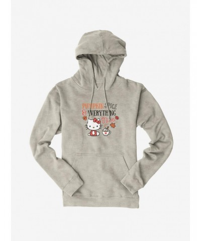 Hello Kitty Pumpkin Spice & Everything Nice Hoodie $11.85 Hoodies