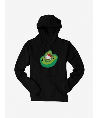 Hello Kitty Five A Day Playing In Avacado Hoodie $14.01 Hoodies
