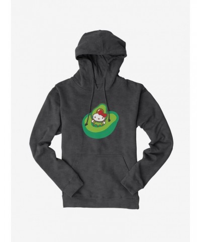 Hello Kitty Five A Day Playing In Avacado Hoodie $14.01 Hoodies