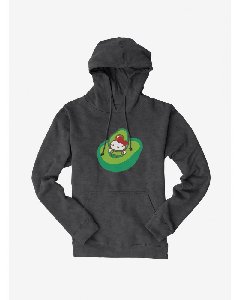 Hello Kitty Five A Day Playing In Avacado Hoodie $14.01 Hoodies