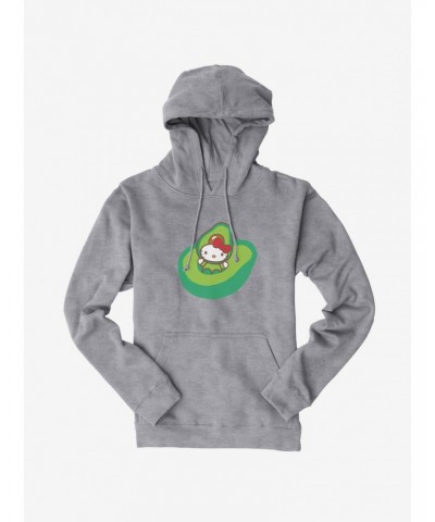 Hello Kitty Five A Day Playing In Avacado Hoodie $14.01 Hoodies