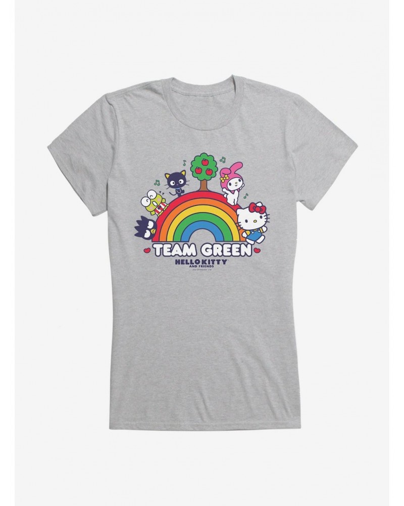 Hello Kitty & Friends Earth Day Team Green Girls T-Shirt $6.18 T-Shirts