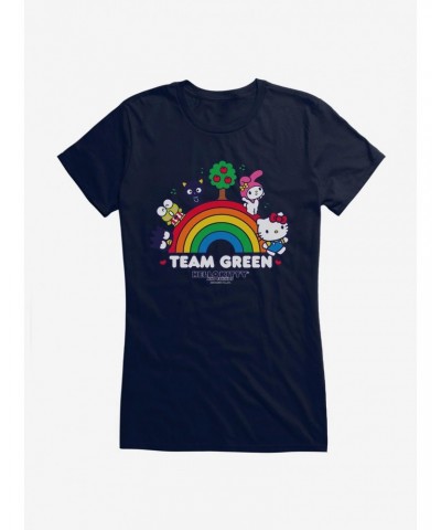 Hello Kitty & Friends Earth Day Team Green Girls T-Shirt $6.18 T-Shirts