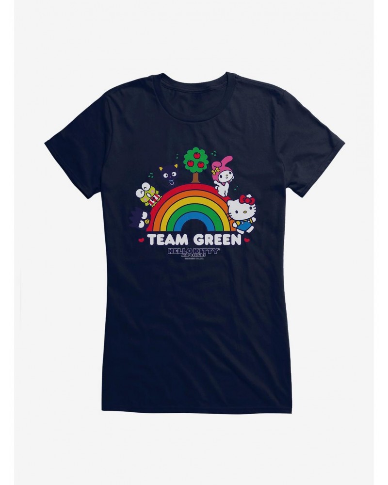 Hello Kitty & Friends Earth Day Team Green Girls T-Shirt $6.18 T-Shirts