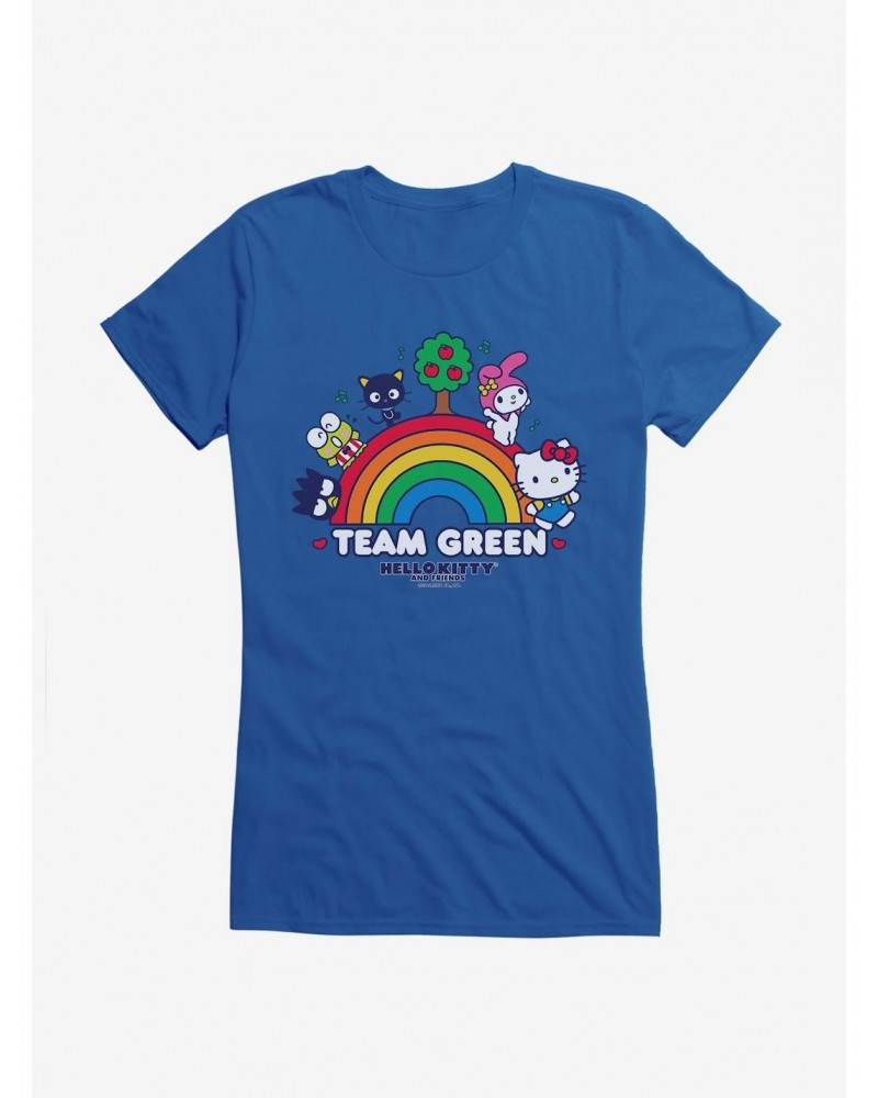 Hello Kitty & Friends Earth Day Team Green Girls T-Shirt $6.18 T-Shirts