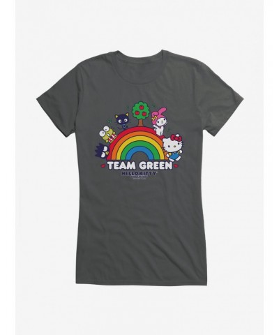 Hello Kitty & Friends Earth Day Team Green Girls T-Shirt $6.18 T-Shirts