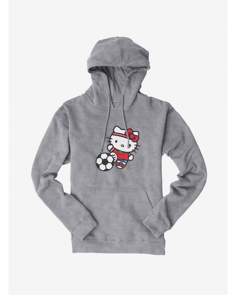 Hello Kitty Soccer Kick Hoodie $14.01 Hoodies