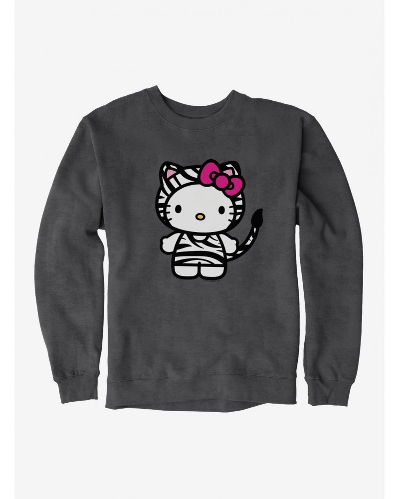 Hello Kitty Jungle Paradise Zebra Stripes Sweatshirt $10.04 Sweatshirts