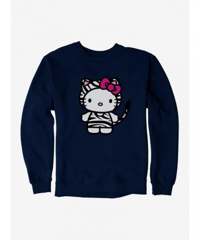 Hello Kitty Jungle Paradise Zebra Stripes Sweatshirt $10.04 Sweatshirts