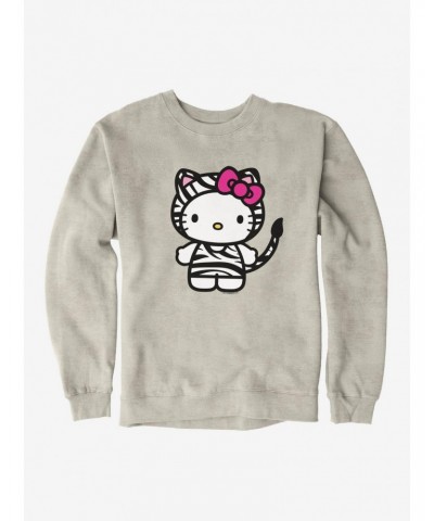 Hello Kitty Jungle Paradise Zebra Stripes Sweatshirt $10.04 Sweatshirts