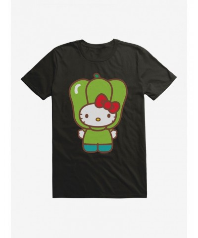 Hello Kitty Five A Day Bell Pepper T-Shirt $7.27 T-Shirts