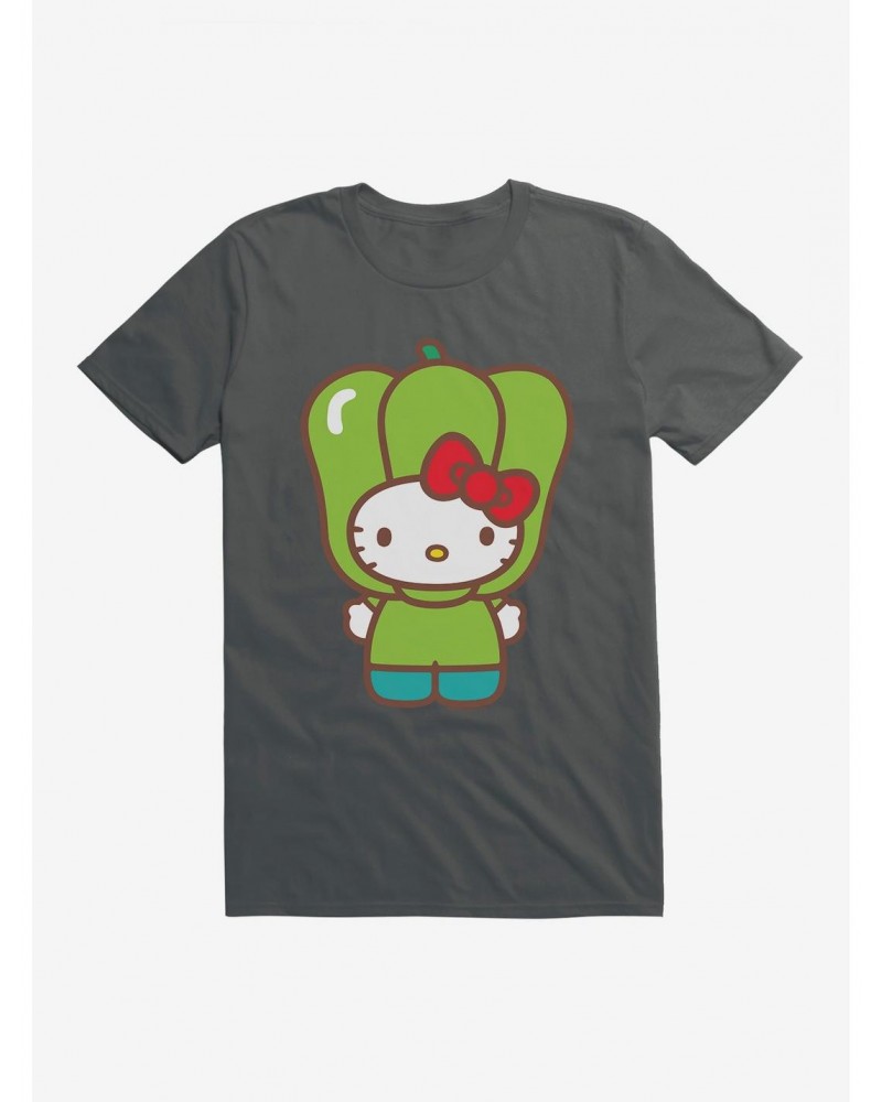 Hello Kitty Five A Day Bell Pepper T-Shirt $7.27 T-Shirts