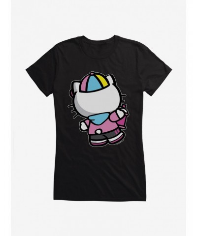 Hello Kitty Spray Can Back Girls T-Shirt $7.97 T-Shirts
