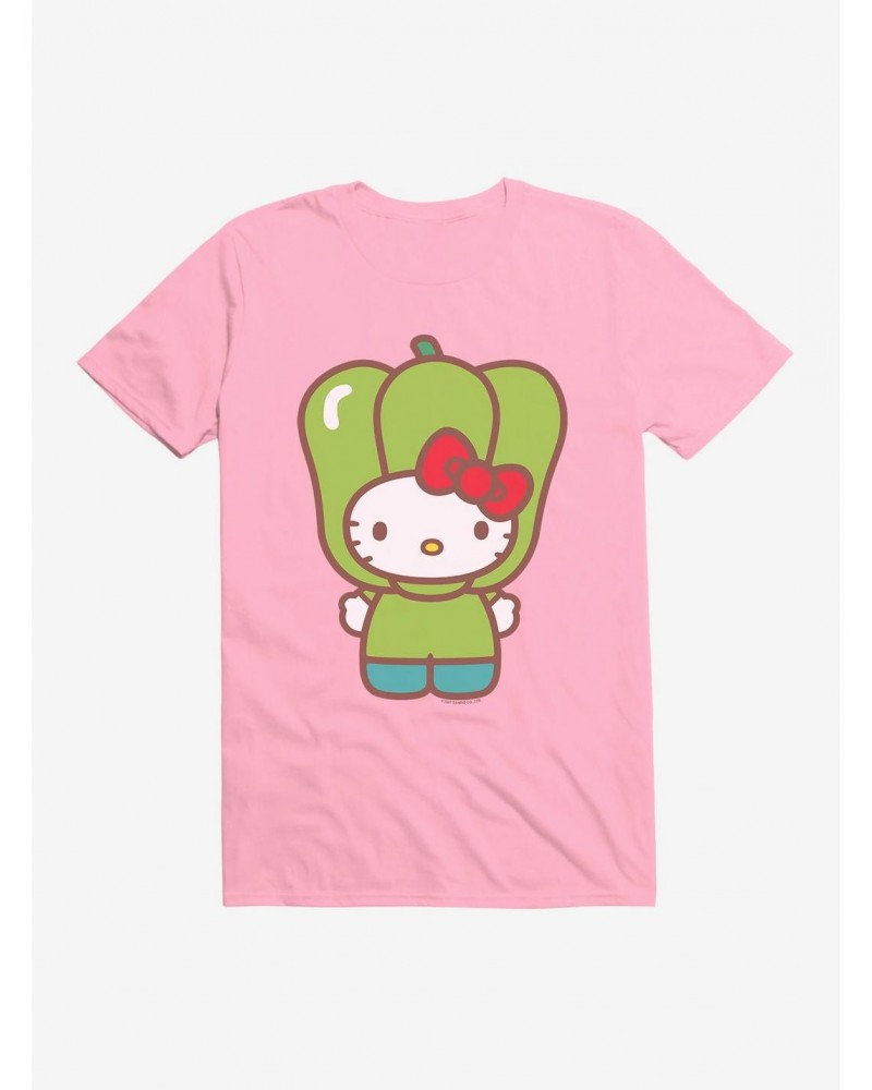 Hello Kitty Five A Day Bell Pepper T-Shirt $7.27 T-Shirts