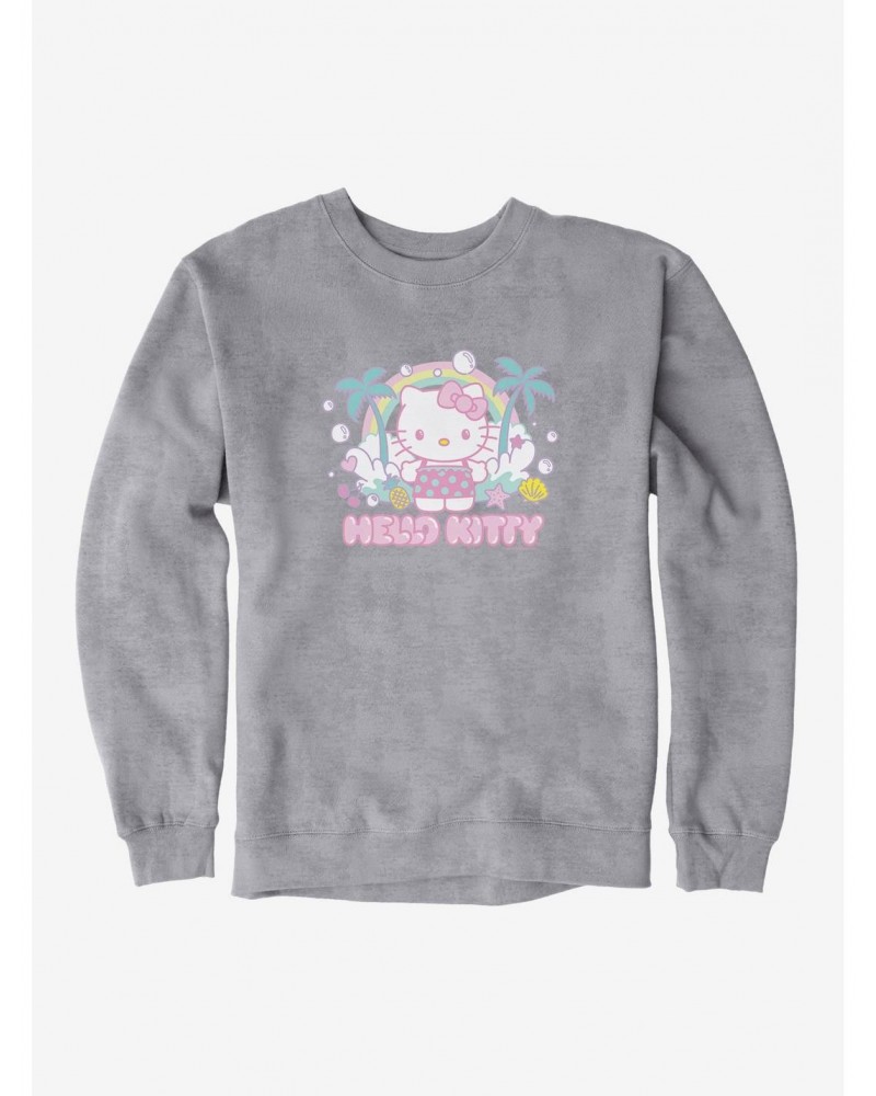 Hello Kitty Kawaii Vacation Bubble Dreams Sweatshirt $11.51 Sweatshirts