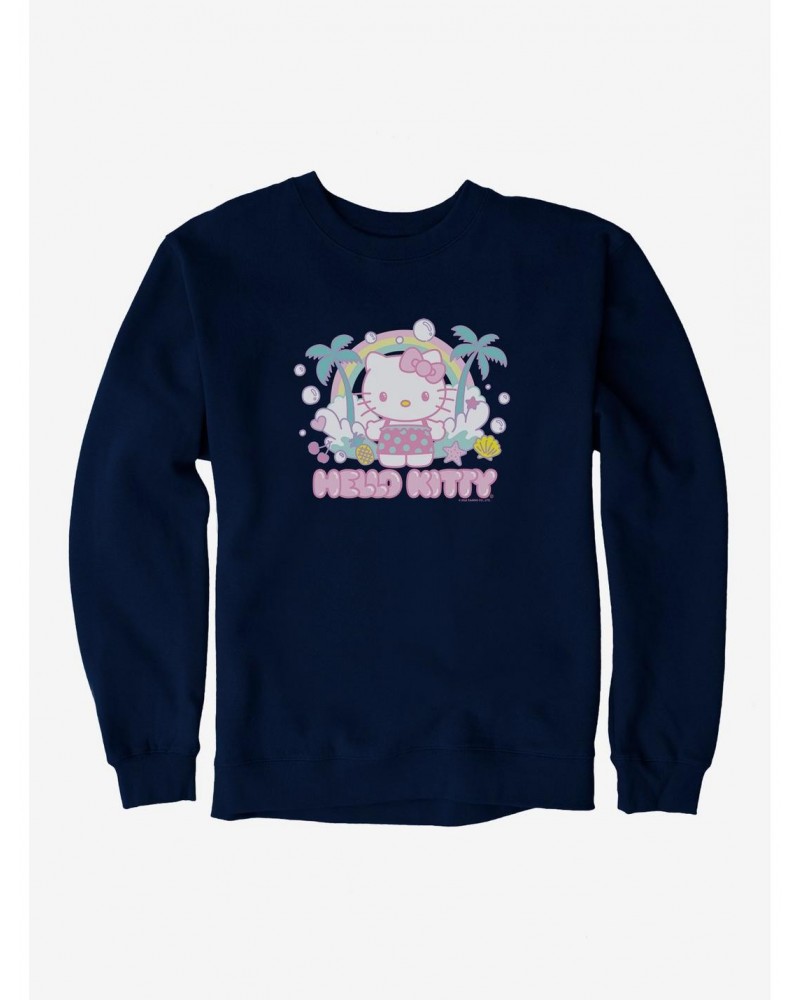 Hello Kitty Kawaii Vacation Bubble Dreams Sweatshirt $11.51 Sweatshirts