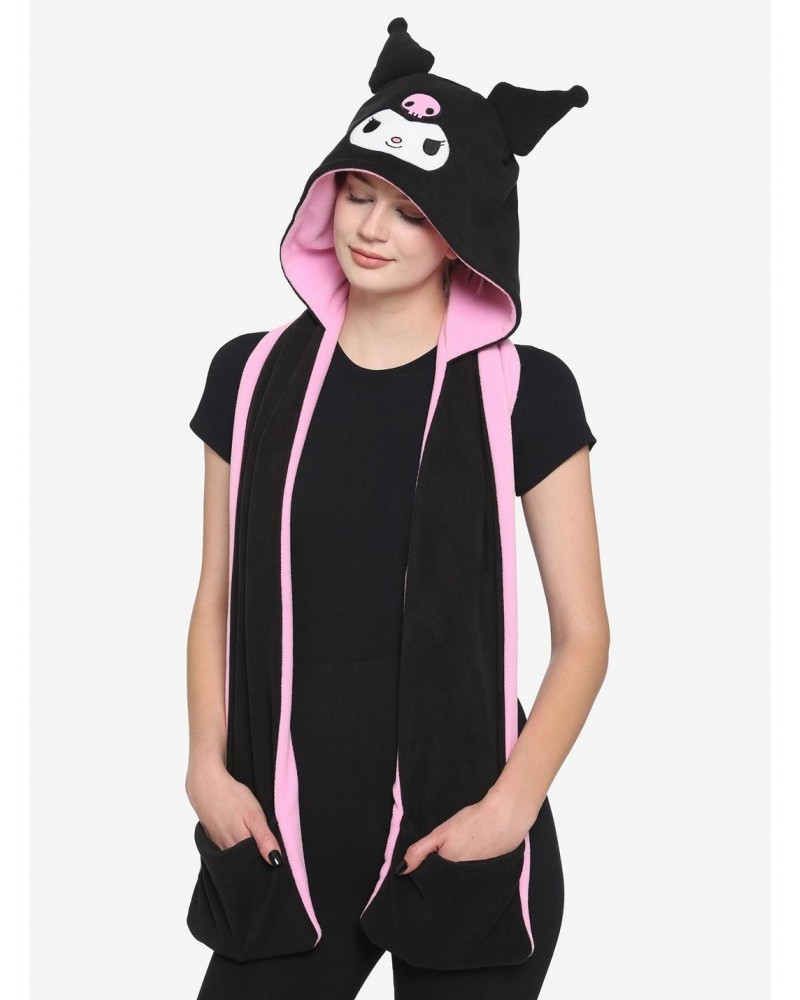 Kuromi Beanie With Hand Pockets $6.41 Beanies