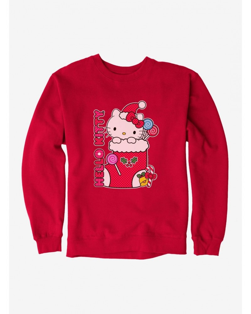 Hello Kitty Sweet Stocking Sweatshirt $13.87 Sweatshirts