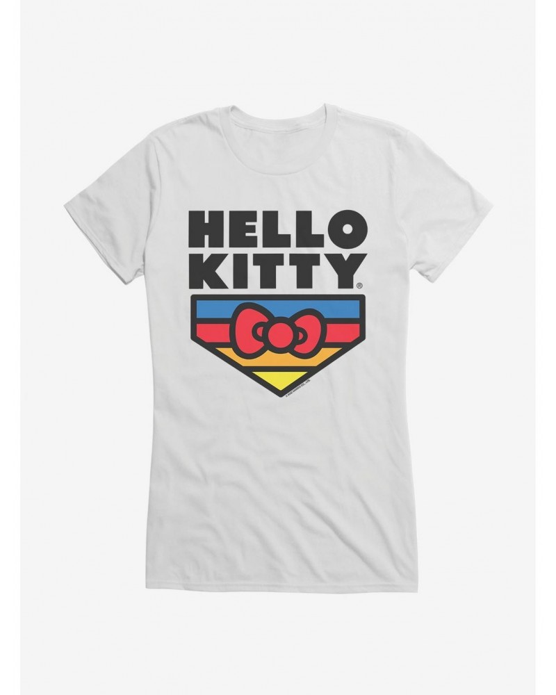 Hello Kitty Sports Logo Girls T-Shirt $8.17 T-Shirts