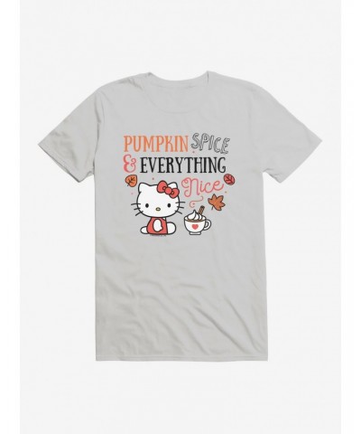 Hello Kitty Pumpkin Spice & Everything Nice T-Shirt $9.56 T-Shirts