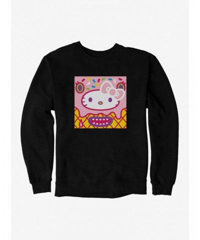Hello Kitty Sweet Kaiju Cone Sweatshirt $13.28 Sweatshirts