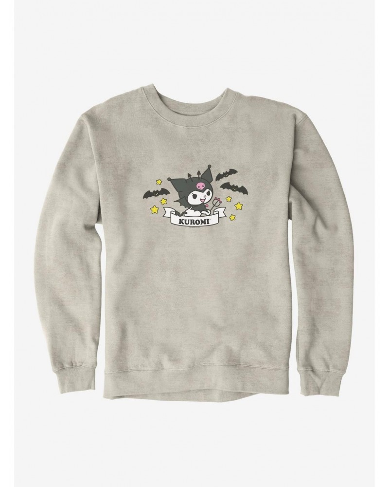 Kuromi Stars And Bats Sweatshirt $14.17 Sweatshirts