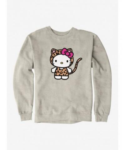 Hello Kitty Jungle Paradise Leopard Print Sweatshirt $12.69 Sweatshirts