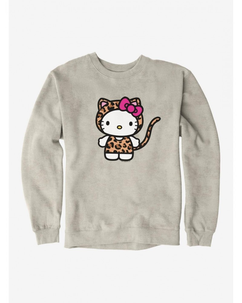 Hello Kitty Jungle Paradise Leopard Print Sweatshirt $12.69 Sweatshirts