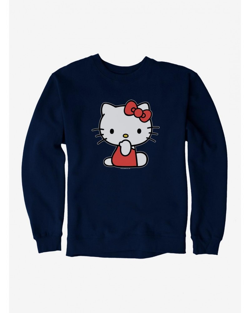 Hello Kitty Sitting Sweatshirt $11.22 Sweatshirts