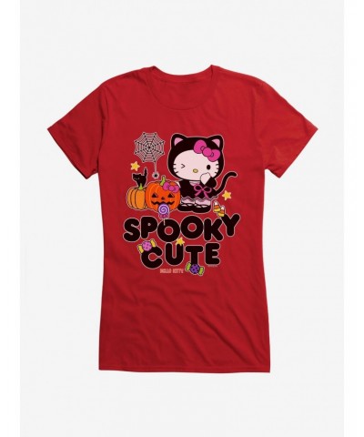 Hello Kitty Spooky Cute Girls T-Shirt $6.37 T-Shirts