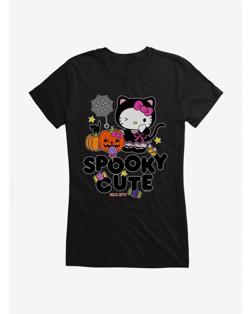 Hello Kitty Spooky Cute Girls T-Shirt $6.37 T-Shirts