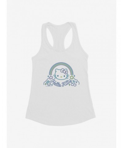 Hello Kitty Kawaii Vacation Neon Dreams Girls Tank $8.17 Tanks