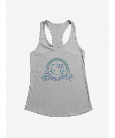 Hello Kitty Kawaii Vacation Neon Dreams Girls Tank $8.17 Tanks