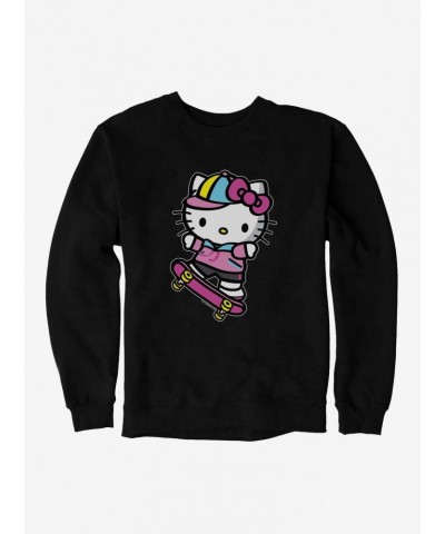 Hello Kitty Skateboard Sweatshirt $10.92 Sweatshirts