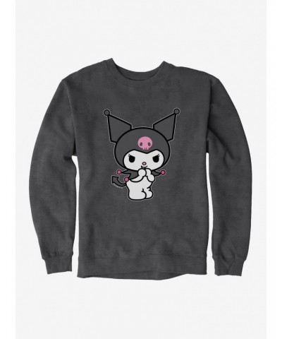 Kuromi Evil Giggle Sweatshirt $11.22 Sweatshirts