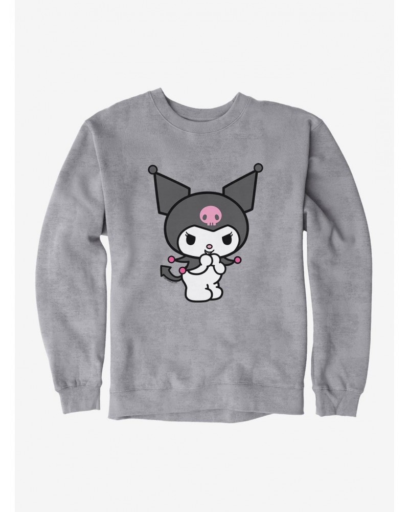 Kuromi Evil Giggle Sweatshirt $11.22 Sweatshirts