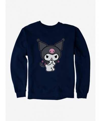 Kuromi Evil Giggle Sweatshirt $11.22 Sweatshirts