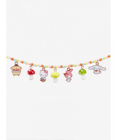 Hello Kitty And Friends Mushroom Beaded Charm Bracelet $5.29 Bracelets