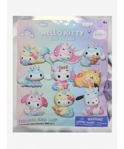 Hello Kitty And Friends Series 4 Unicorn Blind Bag Key Chain $2.71 Key Chains