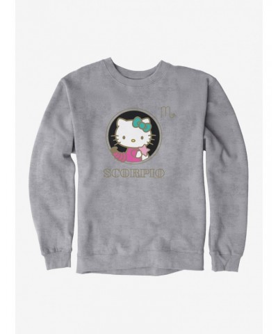 Hello Kitty Star Sign Scorpio Stencil Sweatshirt $14.46 Sweatshirts