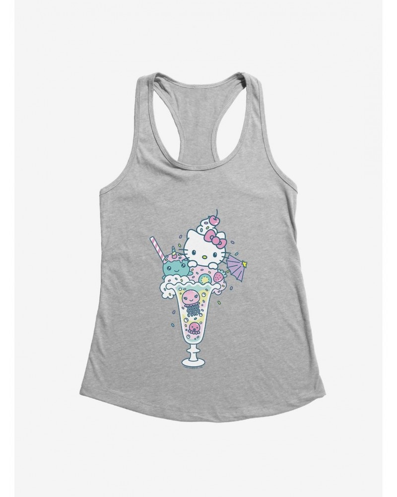 Hello Kitty Kawaii Vacation Milkshake Dreams Girls Tank $9.16 Tanks