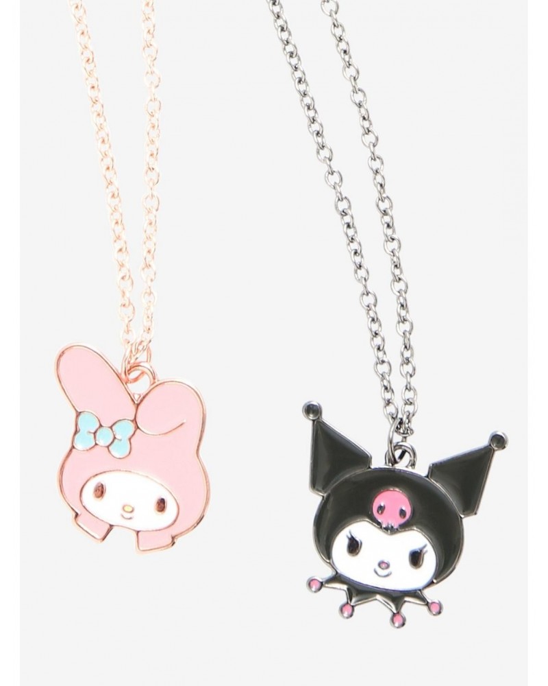 My Melody & Kuromi Best Friends Necklace Set $4.77 Necklace Set