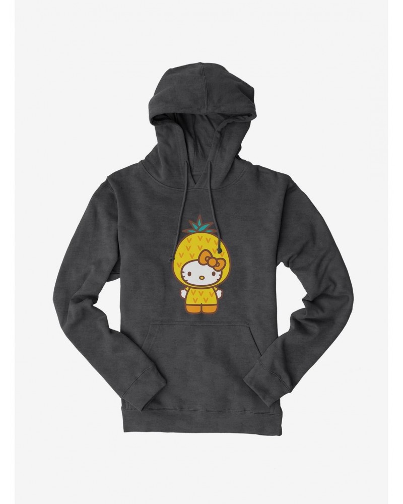 Hello Kitty Five A Day Wise Pineapple Hoodie $16.16 Hoodies