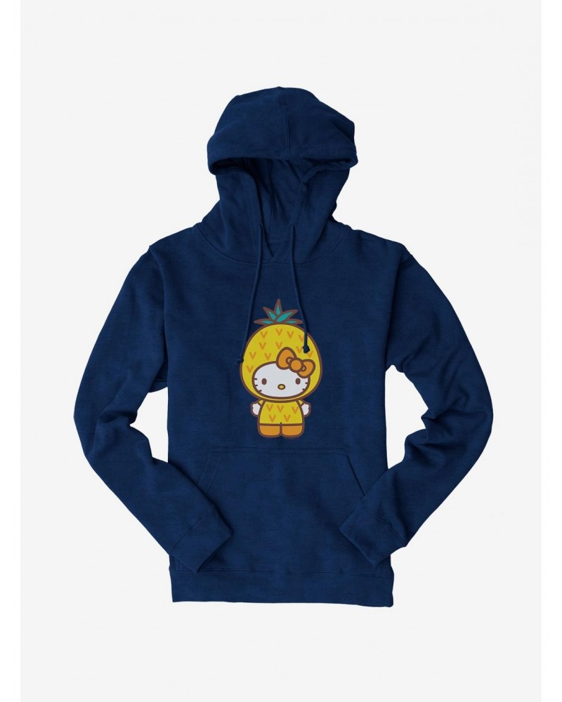 Hello Kitty Five A Day Wise Pineapple Hoodie $16.16 Hoodies