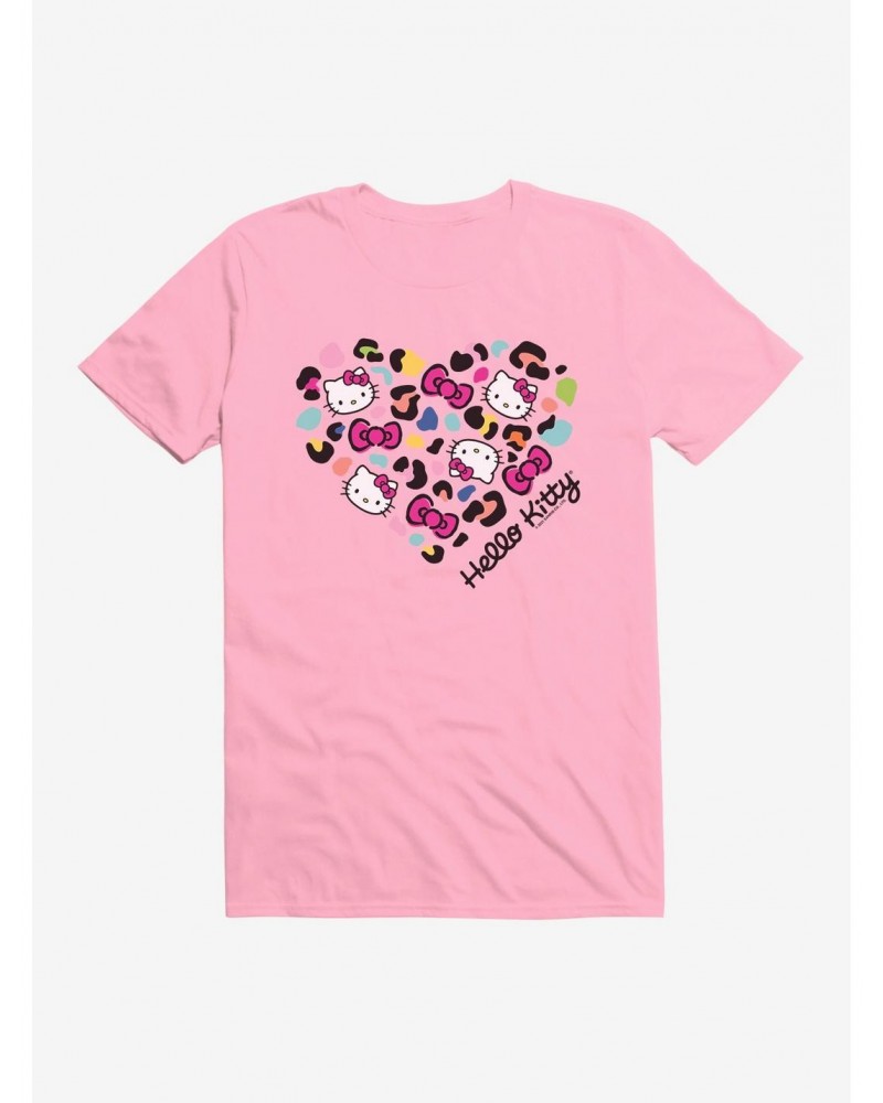 Hello Kitty Jungle Paradise Spotted Heart T-Shirt $7.84 T-Shirts