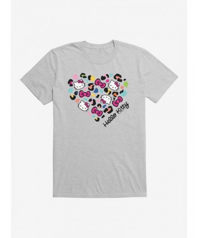 Hello Kitty Jungle Paradise Spotted Heart T-Shirt $7.84 T-Shirts